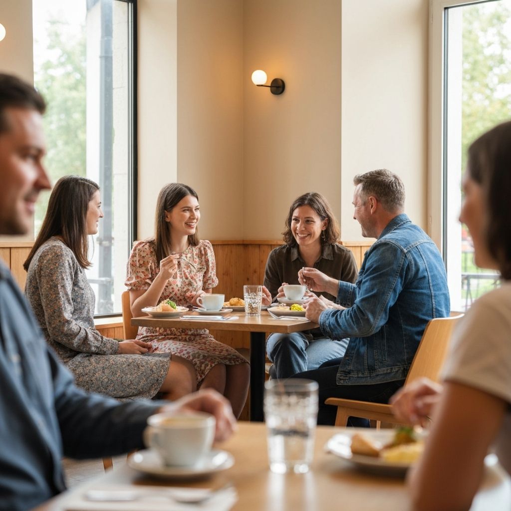 Eating at restaurants